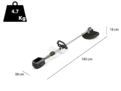 Alpina ABR 48 Li - Decespugliatore A Batteria - 48V - 2Ah -Cura Del Giardino alpina abr 48 li decespugliatore a batteria 48v 2ah decespugliatore alpina abr 48 li 33952 8 1649679085 IMG 62541aed98e91