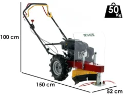 Benassi MD 555 R - Decespugliatore A Ruote A Benzina 4 Tempi Semovente - Rato RV 150 -Cura Del Giardino benassi md 555 r decespugliatore a ruote a benzina 4 tempi semovente rato rv 150 decespugliatore a ruote a benzina semovente benassi md 555 r 40300 12 1678109780 IMG 6405ec54501e2