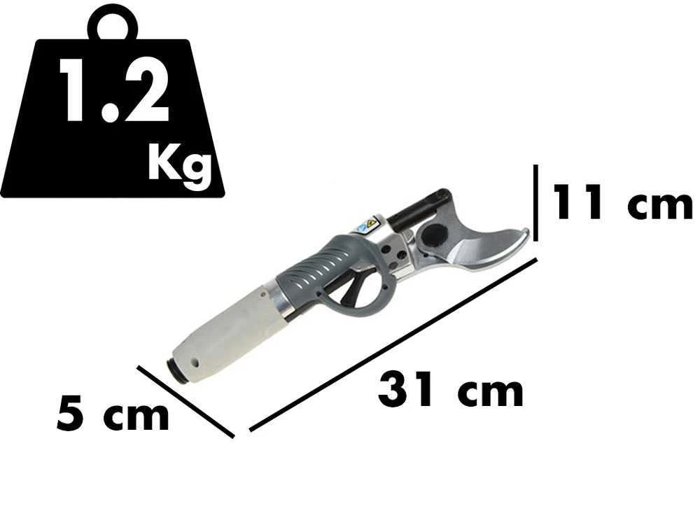 BlackStone B-PS 45 - Forbice Elettrica Da Potatura - 36V 4Ah 3 BlackStone B-PS 45 - Forbice Elettrica Da Potatura - 36V 4Ah - immagine 3