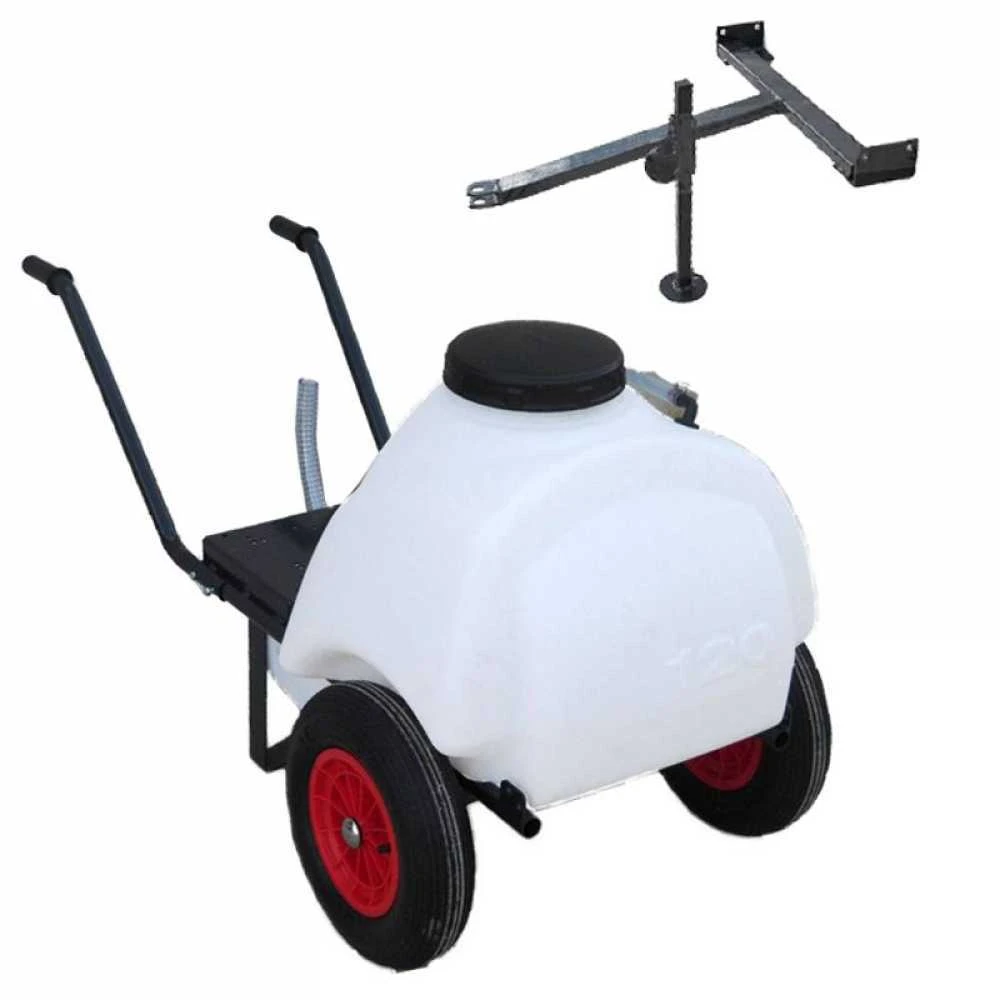 Carriola Irrorazione Con Cisterna 120 Lt Per Applicazione Pompa A Scoppio Comet Con Gancio 1 Carriola Irrorazione Con Cisterna 120 Lt Per Applicazione Pompa A Scoppio Comet Con Gancio