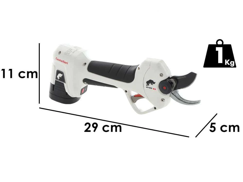 Castellari Ryno 50 - Forbice Elettrica Da Potatura - 2x 14.4V 2.5 Ah 3 Castellari Ryno 50 - Forbice Elettrica Da Potatura - 2x 14.4V 2.5 Ah - immagine 3