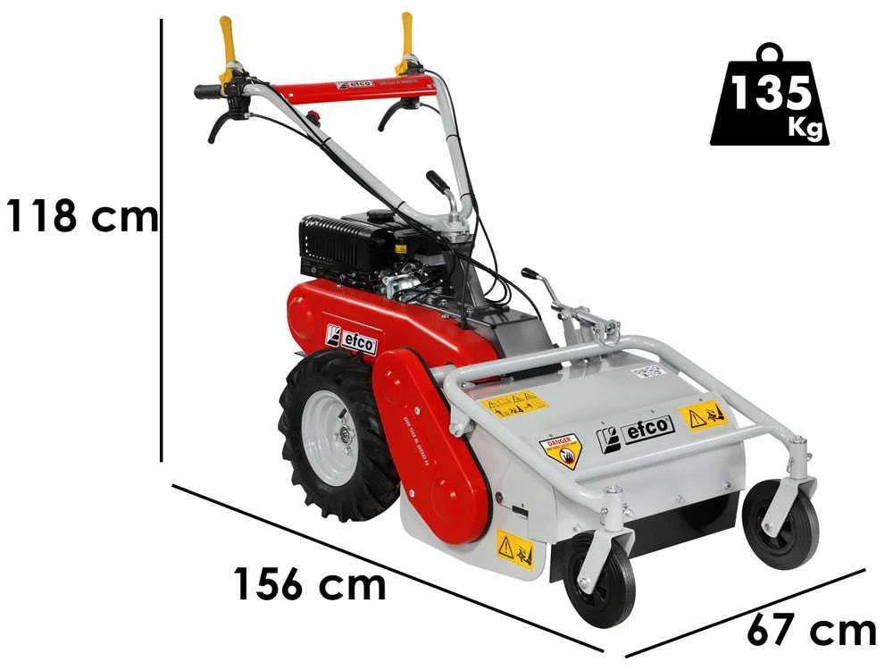 Efco DR 50 K800H - Trinciaerba Professionale A Martelli - Emak K800H 3 Efco DR 50 K800H - Trinciaerba Professionale A Martelli - Emak K800H - immagine 3