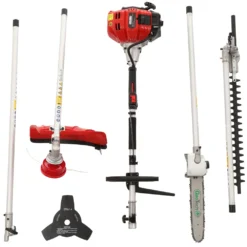 GeoTech GT-2 43 L - Decespugliatore A Scoppio Multifunzione