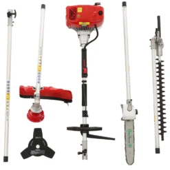 GeoTech GT-2 58 L - Decespugliatore A Scoppio Multifunzione