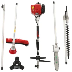 GeoTech GT-4 36 L - Decespugliatore Multifunzione A Benzina 4 Tempi