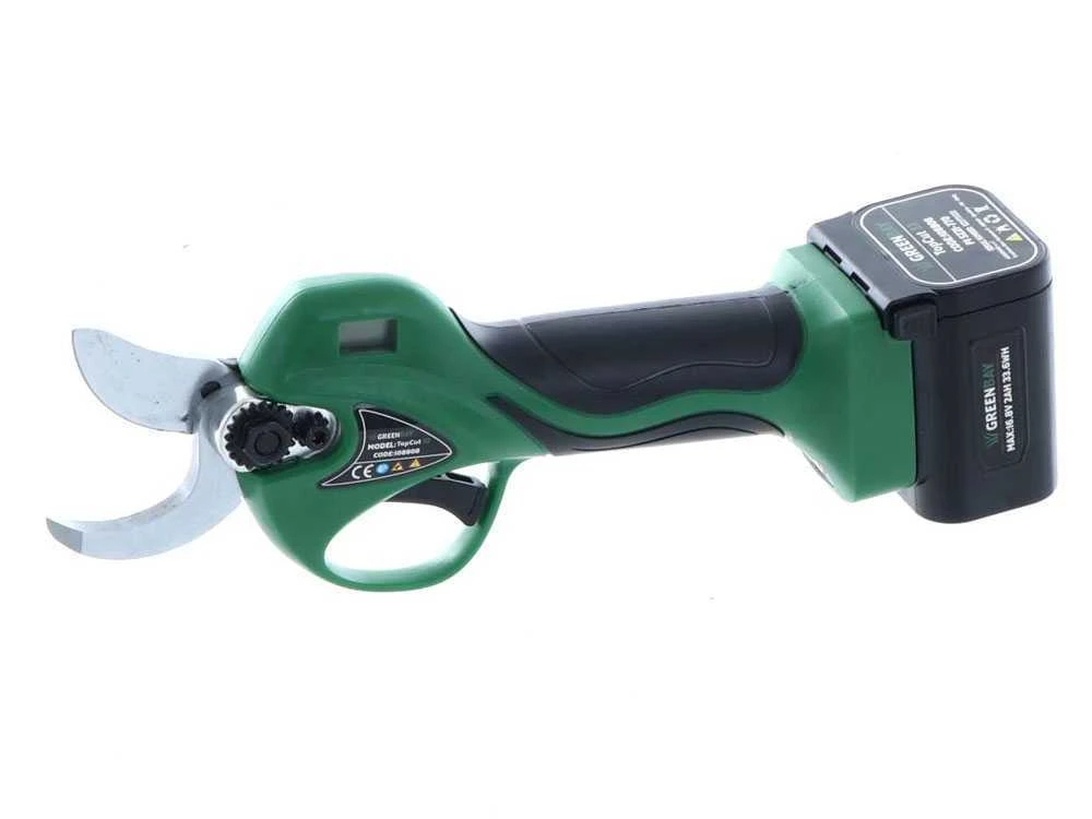 GreenBay TopCut 32 - Forbice Elettrica Da Potatura - 2x 16.8V 2Ah 9 GreenBay TopCut 32 - Forbice Elettrica Da Potatura - 2x 16.8V 2Ah - immagine 9
