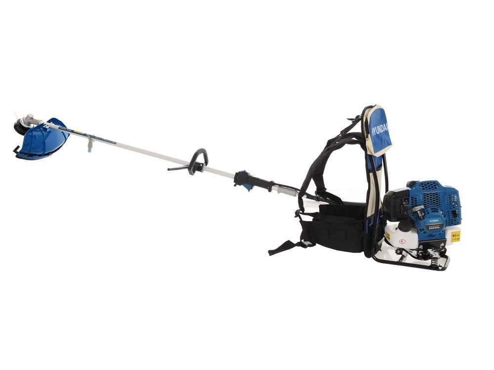 Hyundai TT-BG520-2 - Decespugliatore A Zaino - 52 Cc - A Spalla, Impugnatura Singola, Doppio Filo 4 Hyundai TT-BG520-2 - Decespugliatore A Zaino - 52 Cc - A Spalla, Impugnatura Singola, Doppio Filo - immagine 4