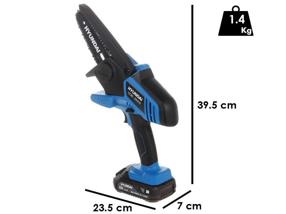 Hyundai ZCS777-2 - Potatore A Batteria Manuale - 20V - SENZA BATTERIA E CARICABATTERIA 2 Hyundai ZCS777-2 - Potatore A Batteria Manuale - 20V - SENZA BATTERIA E CARICABATTERIA - immagine 2