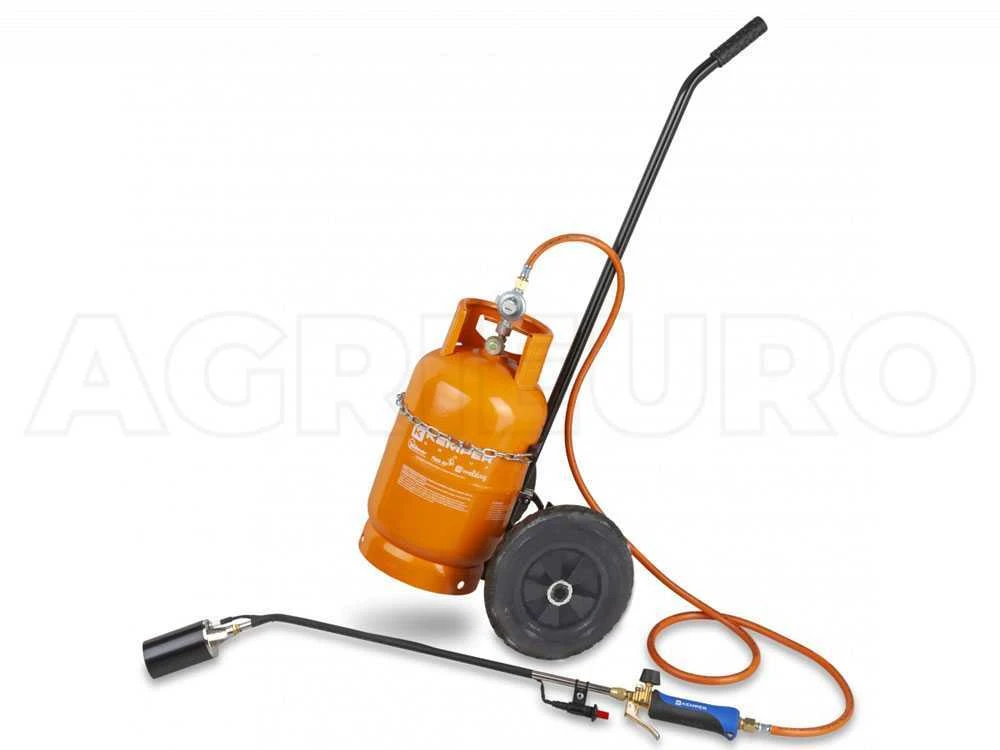 Kemper 1431 - Diserbante Ecologico Brucia Erba - Con Carrello E Tubo Da 5 M - Pirodiserbo 6 Kemper 1431 - Diserbante Ecologico Brucia Erba - Con Carrello E Tubo Da 5 M - Pirodiserbo - immagine 6