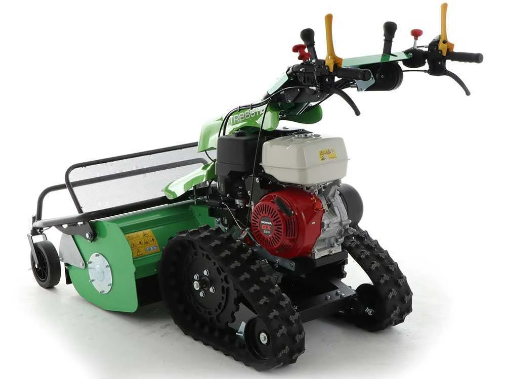 Lampacrescia MGM TTR886HD - Trinciaerba A Martelli - Cingolato - Honda GX390 Alte Pendenze 6 Lampacrescia MGM TTR886HD - Trinciaerba A Martelli - Cingolato - Honda GX390 Alte Pendenze - immagine 6