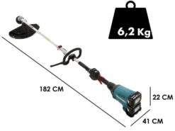 Makita DUX60Z - Decespugliatore A Batteria - 18V - 3Ah -Cura Del Giardino makita dux60z decespugliatore a batteria 18v 3ah decespugliatore multifunzione makita dux60z con testa decespugliatore 28850 4 1620219169 IMG 60929521f1901