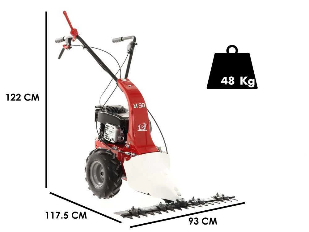 Motofalciatrice Monolama Eurosystems M90 - Motore B&S 625 EXi 3 Motofalciatrice Monolama Eurosystems M90 - Motore B&S 625 EXi - immagine 3