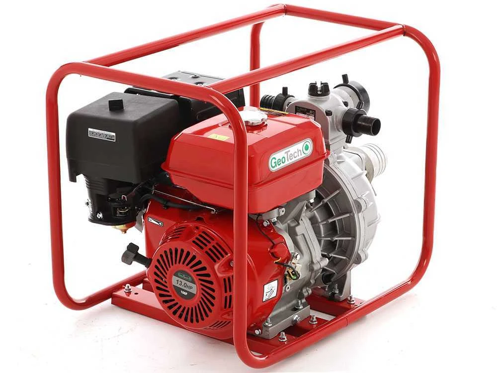 Motopompa A Scoppio GeoTech LHP80 Raccordi Da 80 Mm - 3 Pollici, Autoadescante - 13 Hp 4 Motopompa A Scoppio GeoTech LHP80 Raccordi Da 80 Mm - 3 Pollici, Autoadescante - 13 Hp - immagine 4