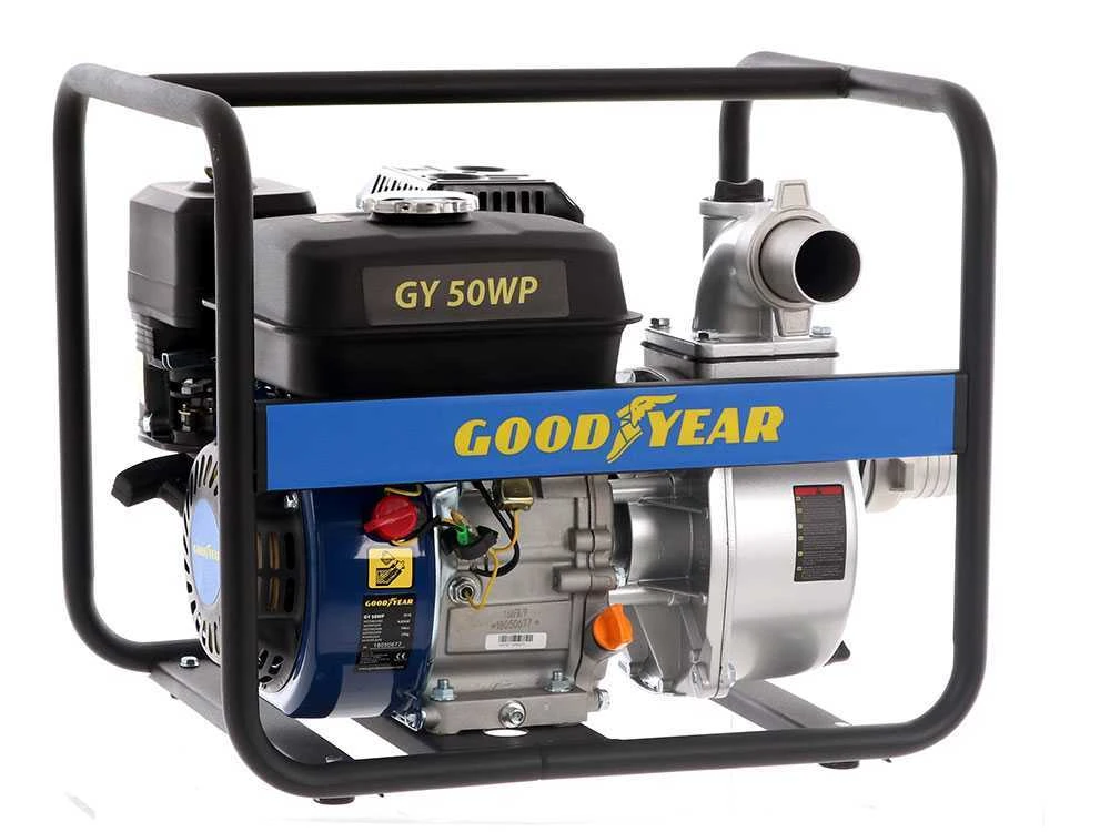 Motopompa A Scoppio Goodyear GY 50WP Raccordi Da 50 Mm - 2 Pollici, Autoadescante 2 Motopompa A Scoppio Goodyear GY 50WP Raccordi Da 50 Mm - 2 Pollici, Autoadescante - immagine 2