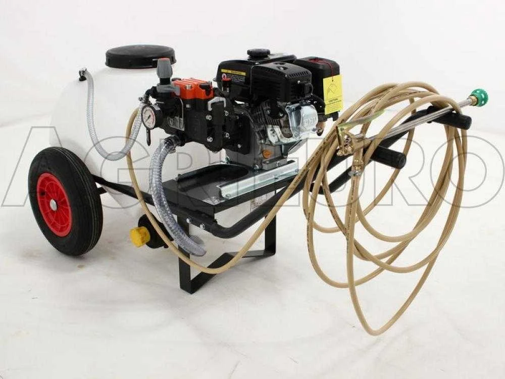 Motopompa Irrorazione Comet MP 30 - Loncin G 200 F Su Carrello Serbatoio 80 Lt 5 Motopompa Irrorazione Comet MP 30 - Loncin G 200 F Su Carrello Serbatoio 80 Lt - immagine 5