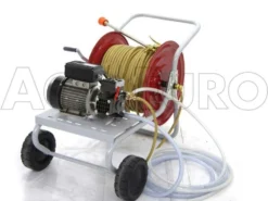 Motopompa Irrorazione Elettrica Carrellata - Pompa Dal Degan DL218 - 20 Bar Max - 18L/min -Cura Del Giardino motopompa irrorazione elettrica carrellata pompa dal degan dl218 20 bar max 18l min pompa dal degan dl218 con motore elettrico monofase 41543 0 1681825272 IMG 643e9df818b32