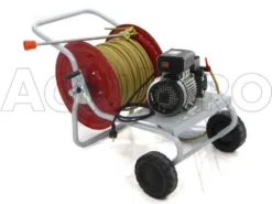 Motopompa Irrorazione Elettrica Carrellata - Pompa Dal Degan DL218 - 20 Bar Max - 18L/min -Cura Del Giardino motopompa irrorazione elettrica carrellata pompa dal degan dl218 20 bar max 18l min pompa dal degan dl218 con motore elettrico monofase 41543 0 1681825272 IMG 643e9df869609