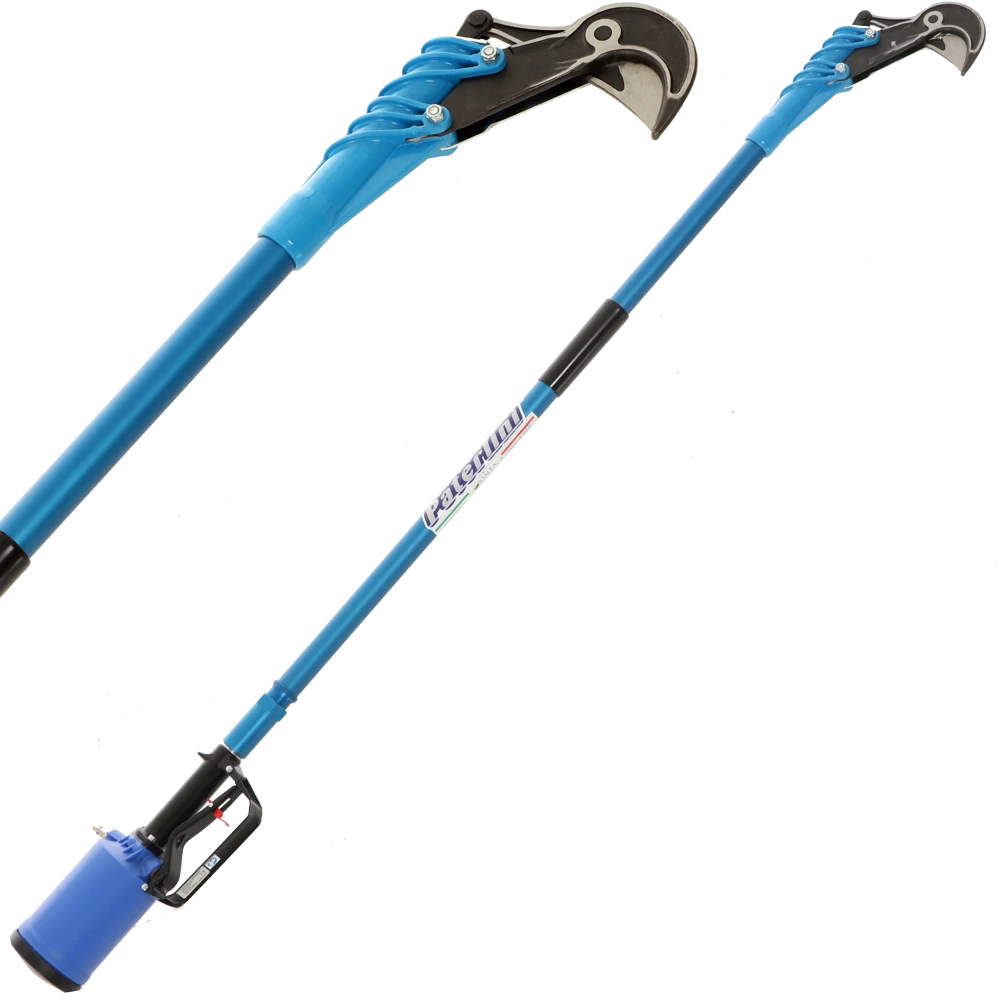 Paterlini Ara 8/U - Forbicione Pneumatica Da Potatura Su Asta Di Prolunga - 100 Cm 1 Paterlini Ara 8/U - Forbicione Pneumatica Da Potatura Su Asta Di Prolunga - 100 Cm