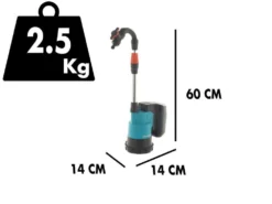 Pompa Gardena Per Cisterna 2000/2 - Batteria Da 18 V 2.5 Ah E Caricabatteria Inclusi -Cura Del Giardino pompa gardena per cisterna 2000 2 batteria da 18 v 2 5 ah e caricabatteria inclusi pompa per cisterna gardena 2000 2 29335 1 1621593443 IMG 60a78d63f112f