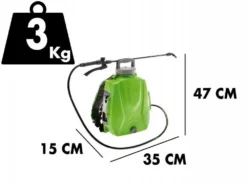 Pompa Irroratrice A Batteria A Spalla Verdemax FUTURA 8L Batteria Al Litio 12V 2.5Ah -Cura Del Giardino pompa irroratrice a batteria a spalla verdemax futura 8l batteria al litio 12v 2 5ah pompa irroratrice a zaino elettrica verdemax futura 8l 29692 1 1623077084 IMG 60be30dc62531