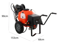 Pompa Irroratrice A Batteria Stocker 12V Da 60 L - Pompa Irroratrice Elettrica Carrellata -Cura Del Giardino pompa irroratrice a batteria stocker 12v da 60 l pompa irroratrice elettrica carrellata pompa professionale irrorazione a batteria stocker a carrello da 60 litri 18591 0 1573030816 MISURE