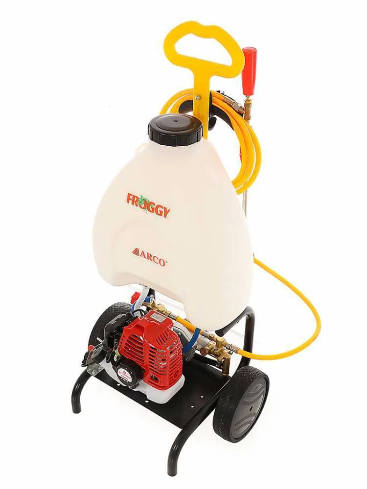 Pompa Irroratrice A Scoppio ARCO Froggy Super S 25A A Trolley Con Motore 2 Tempi 6 Pompa Irroratrice A Scoppio ARCO Froggy Super S 25A A Trolley Con Motore 2 Tempi - immagine 6