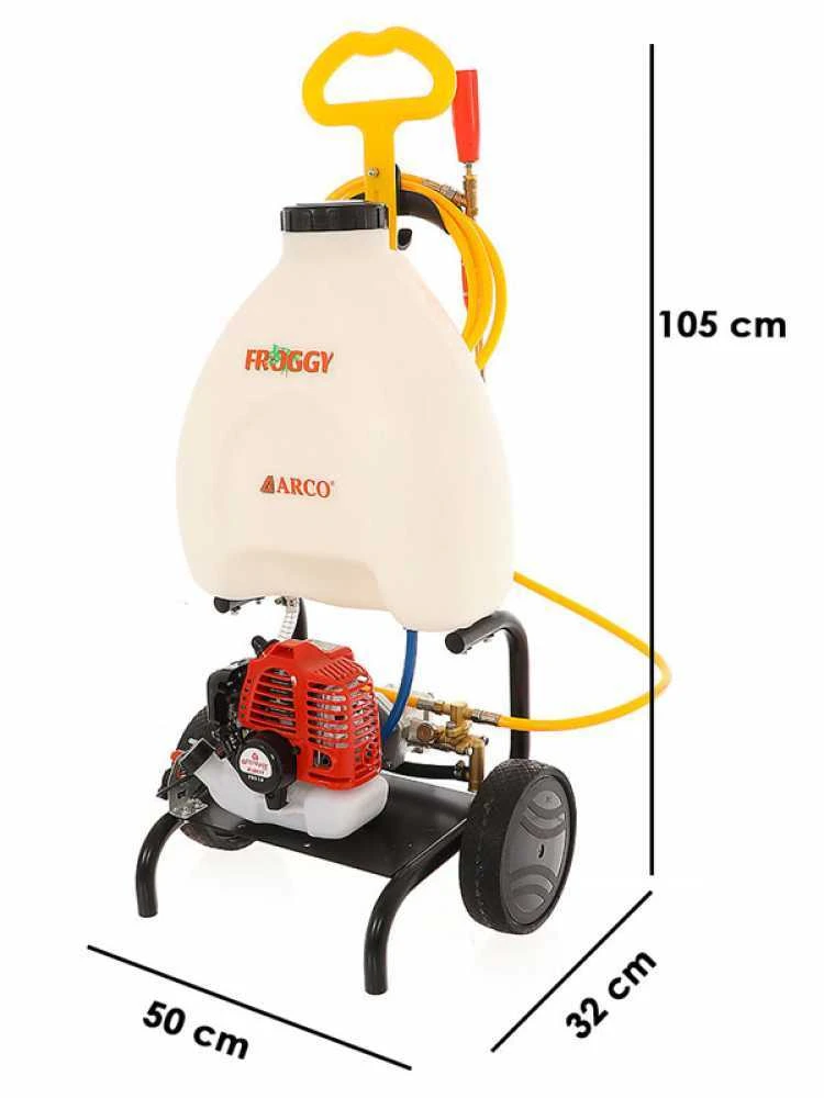 Pompa Irroratrice A Scoppio ARCO Froggy Super S 25A A Trolley Con Motore 2 Tempi 2 Pompa Irroratrice A Scoppio ARCO Froggy Super S 25A A Trolley Con Motore 2 Tempi - immagine 2