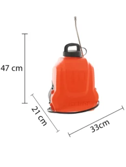 Pompa Irroratrice A Spalla Stocker - Batteria A Litio 10 Litri -Cura Del Giardino pompa irroratrice a spalla stocker batteria a litio 10 litri pompa per irrorazione spalleggiata 15717 0 1551351862 misure
