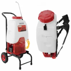 Pompa Irroratrice Elettrica A Batteria 25 Lt Spalleggiata/trolley GeoTech SP 250 E