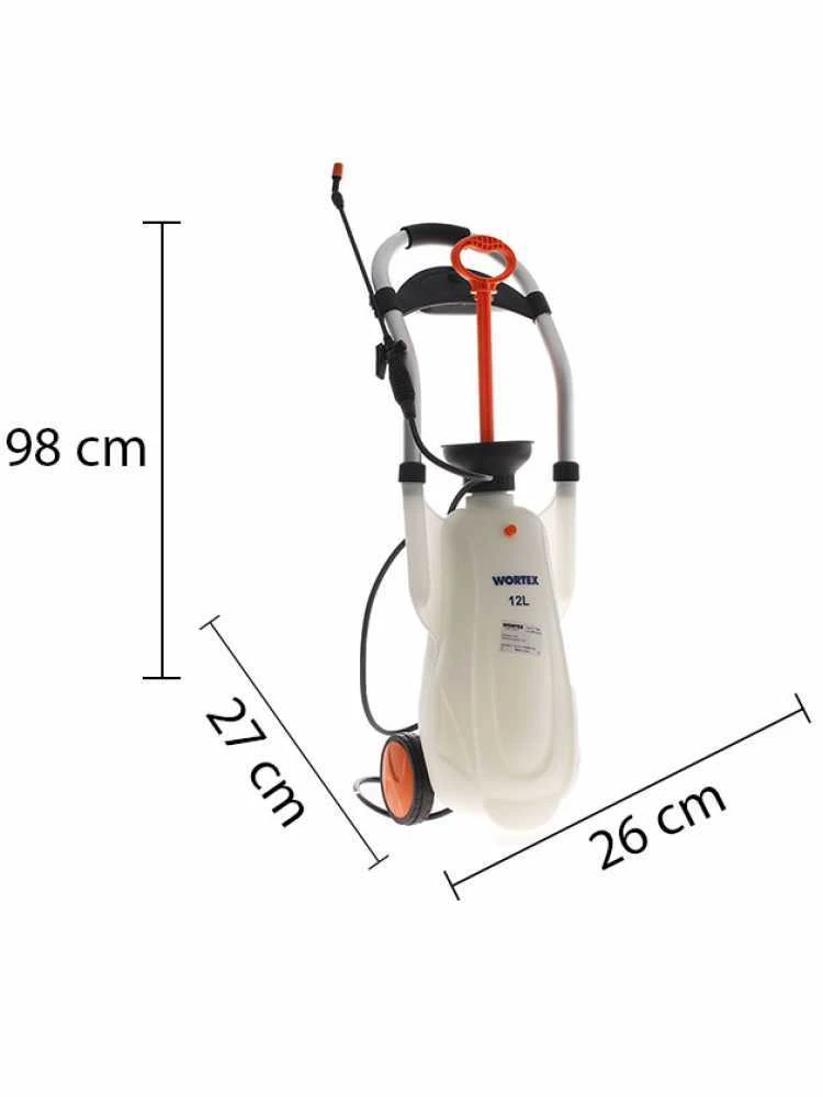 Pompa Irroratrice Manuale Wortex T12-M - Pompa A Trolley - Serbatoio Da 12 Litri 11 Pompa Irroratrice Manuale Wortex T12-M - Pompa A Trolley - Serbatoio Da 12 Litri - immagine 11