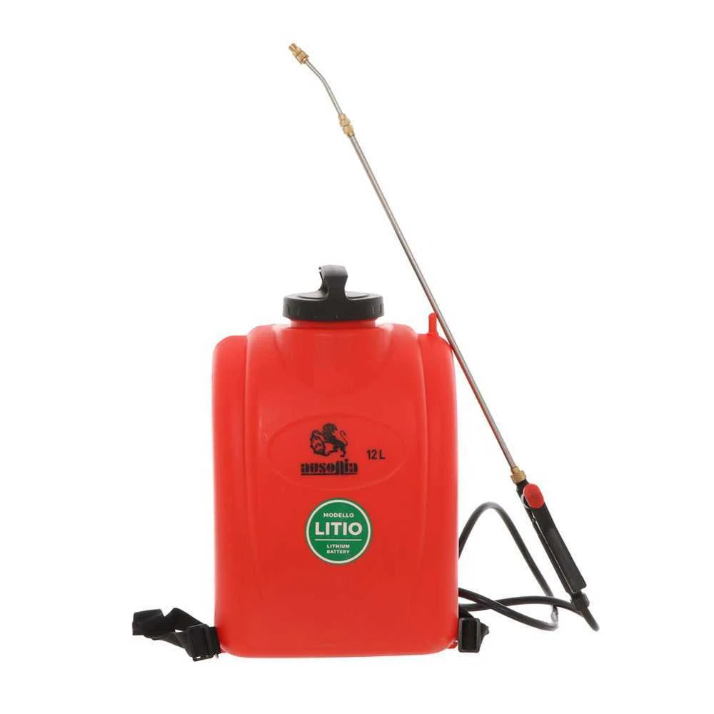 Pompa Irroratrice Spalleggiata A Batteria Ausonia - A Zaino Elettrica, 12 Litri 1 Pompa Irroratrice Spalleggiata A Batteria Ausonia - A Zaino Elettrica, 12 Litri