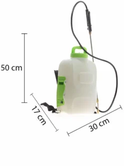 Pompa Irroratrice Spalleggiata A Batteria Dal Degan Elitia - Elettrica A Zaino - 12 Litri -Cura Del Giardino pompa irroratrice spalleggiata a batteria dal degan elitia elettrica a zaino 12 litri pompa irroratrice a zaino a batteria dal degan elitia 16635 0 1557845484 Misure lungo verticale
