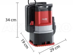 Pompa Sommersa Elettrica Acque Chiare E Sporche AL-KO TWIN 14000 Premium - 950W 25 Pompa Sommersa Elettrica Acque Chiare E Sporche AL-KO TWIN 14000 Premium - 950W -Cura Del Giardino pompa sommersa elettrica acque chiare e sporche al ko twin 14000 premium 950w elettropompa sommersa al ko twin 14000 premium 15300 0 1547133374 Misure lungo