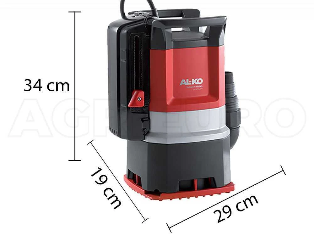 Pompa Sommersa Elettrica Acque Chiare E Sporche AL-KO TWIN 14000 Premium - 950W 13 Pompa Sommersa Elettrica Acque Chiare E Sporche AL-KO TWIN 14000 Premium - 950W - immagine 13