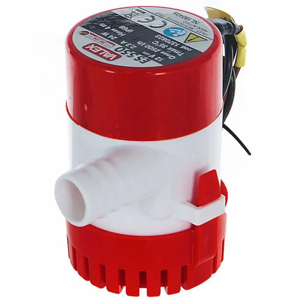 Pompa Sommersa Elettrica Per Acque Chiare Valex ES550 - Elettropompa Sommergibile 12V - 0,3Kg 1 Pompa Sommersa Elettrica Per Acque Chiare Valex ES550 - Elettropompa Sommergibile 12V - 0,3Kg