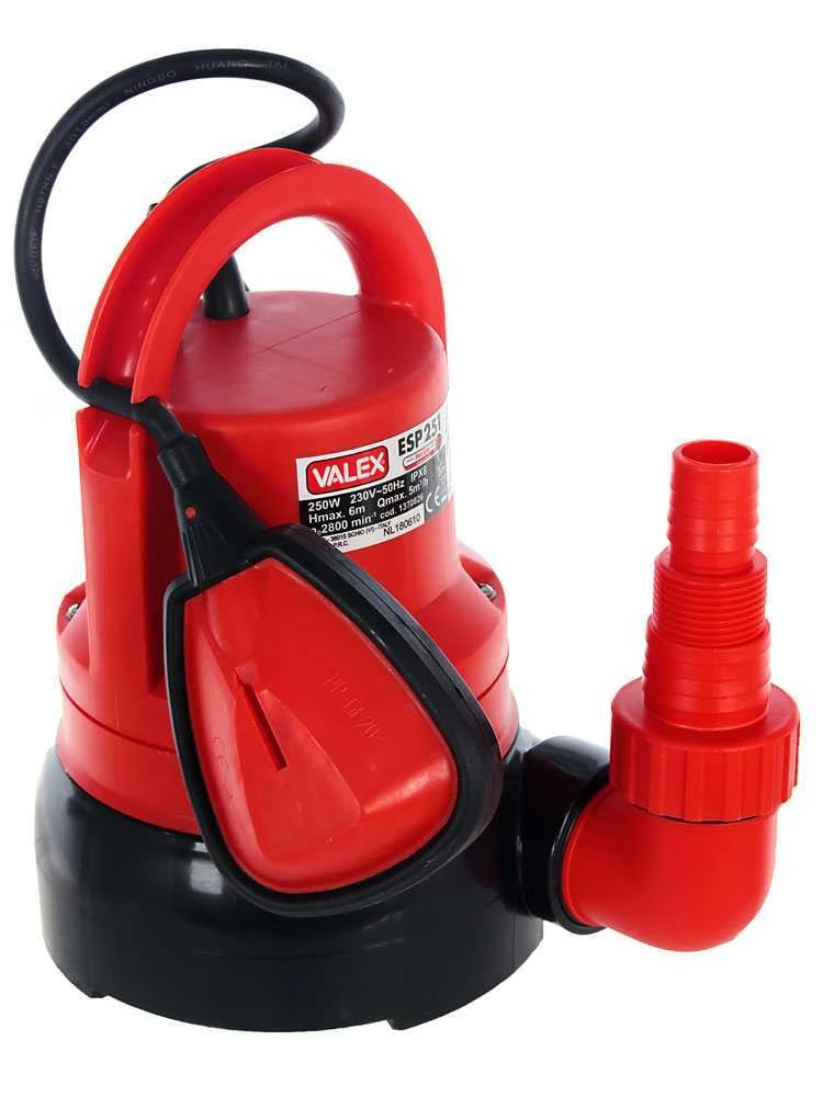 Pompa Sommersa Elettrica Per Acque Chiare Valex ESP251 - Elettropompa Sommergibile Da 250W 3 Pompa Sommersa Elettrica Per Acque Chiare Valex ESP251 - Elettropompa Sommergibile Da 250W - immagine 3