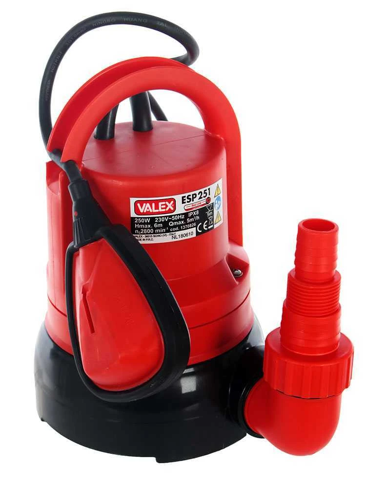Pompa Sommersa Elettrica Per Acque Chiare Valex ESP251 - Elettropompa Sommergibile Da 250W 4 Pompa Sommersa Elettrica Per Acque Chiare Valex ESP251 - Elettropompa Sommergibile Da 250W - immagine 4