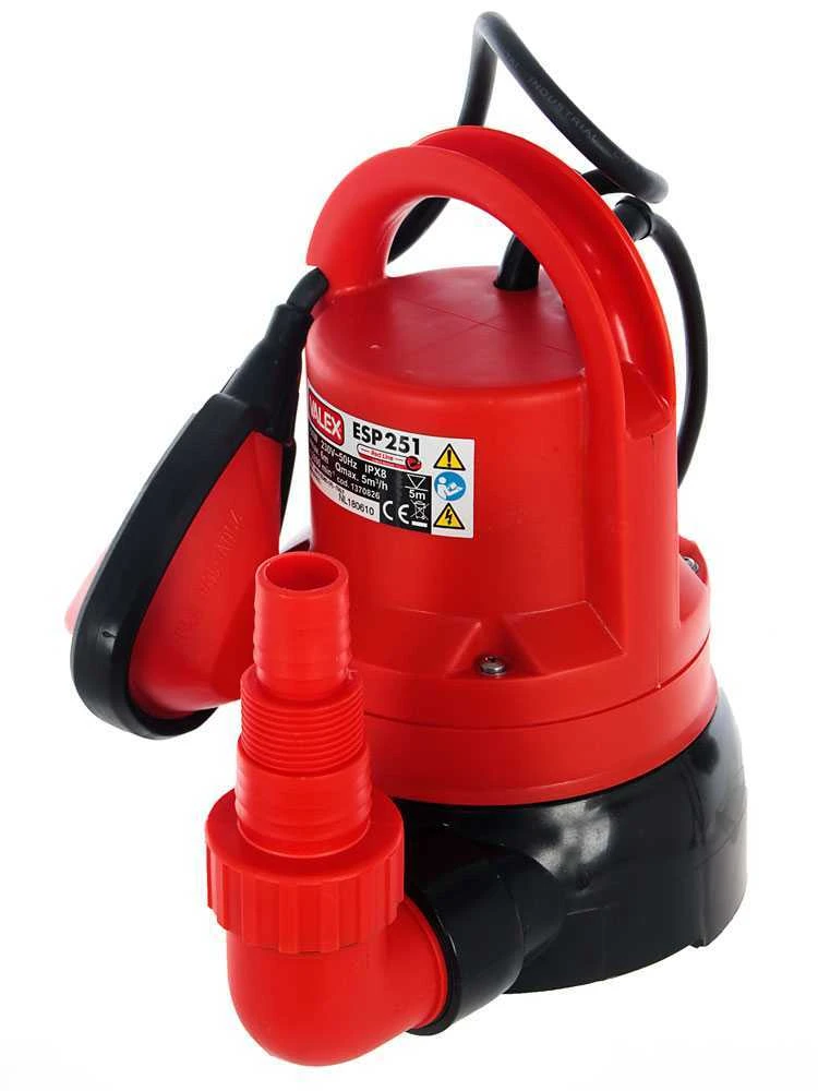 Pompa Sommersa Elettrica Per Acque Chiare Valex ESP251 - Elettropompa Sommergibile Da 250W 5 Pompa Sommersa Elettrica Per Acque Chiare Valex ESP251 - Elettropompa Sommergibile Da 250W - immagine 5