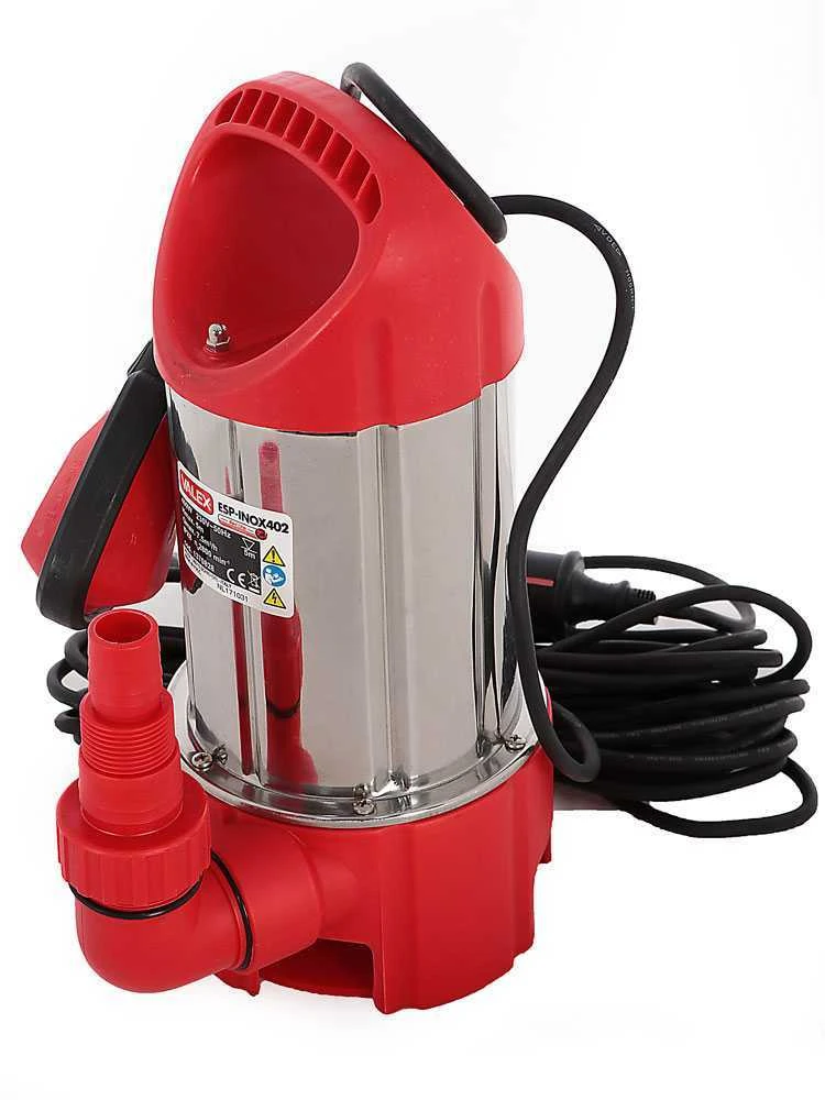 Pompa Sommersa Elettrica Per Acque Sporche Valex ESP-INOX402 - Elettropompa Da 400 W 6 Pompa Sommersa Elettrica Per Acque Sporche Valex ESP-INOX402 - Elettropompa Da 400 W - immagine 6