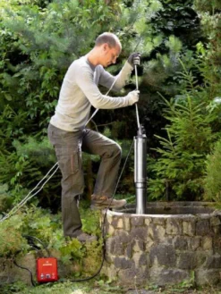 Pompa Sommersa Inox Di Profondità Einhell GC-DW 1300 N + Scatola Accensione Esterna - 1300W -Cura Del Giardino pompa sommersa inox di profondit einhell gc dw 1300 n scatola accensione esterna 1300w elettropompa sommersa einhell gc dw 1300 n 14026 0 1535635033 due