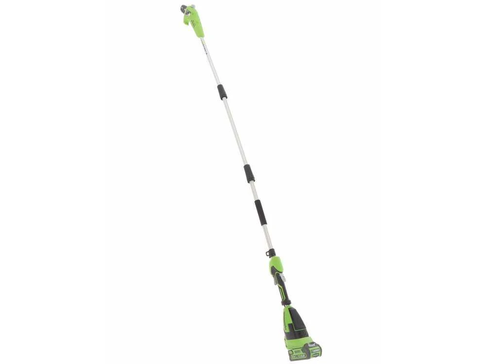 Potatore A Batteria Greenworks G40PSFK2 40V - A Spalla Su Asta Di Prolunga - Batteria 2A 7 Potatore A Batteria Greenworks G40PSFK2 40V - A Spalla Su Asta Di Prolunga - Batteria 2A - immagine 7