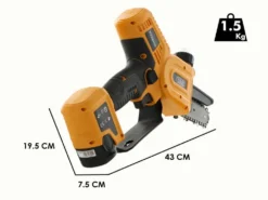 Potatore A Batteria Manuale Volpi Predator PVS5100 - 2x 14.4V 2.5Ah -Cura Del Giardino potatore a batteria manuale volpi predator pvs5100 2x 14 4v 2 5ah potatore volpi predator pvs5100 41167 0 1680690576 IMG 642d4d9007e93