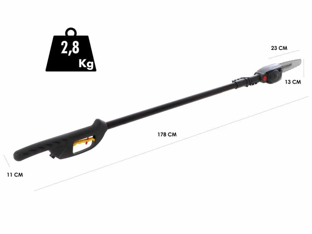 Potatore A Batteria Su Asta Telescopica AL 200 Zanon Rino - 50.4V 15.9 Ah 4 Potatore A Batteria Su Asta Telescopica AL 200 Zanon Rino - 50.4V 15.9 Ah - immagine 4