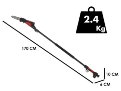 Potatore A Batteria Su Asta Telescopica Blue Bird PCS 22-06 - 10.8V - 2.5Ah -Cura Del Giardino potatore a batteria su asta telescopica blue bird pcs 22 06 10 8v 2 5ah potatore a batteria su asta telescopica blue bird pcs 22 06 32028 0 1638287048 IMG 61a646c87fff8