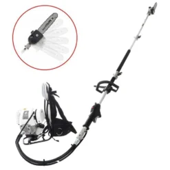 Potatore A Scoppio A Zaino Blackstone BC4S 320 BP - Prolunga - Motore 4T 31 Cc - Multifunzione