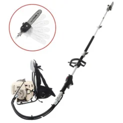 Potatore A Scoppio A Zaino Blackstone BGI 520 BP - Prolunga - Motore 2T 51.7 Cc - Multifunzione