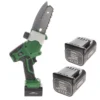 Potatore Elettrico A Batteria GreenBay TopSaw 5C - Con 2 Batterie Da 16,8 V - 2 Ah
