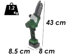 Potatore Elettrico A Batteria GreenBay TopSaw 5C - Con 2 Batterie Da 16,8 V - 2 Ah 12 Potatore Elettrico A Batteria GreenBay TopSaw 5C - Con 2 Batterie Da 16,8 V - 2 Ah -Cura Del Giardino potatore elettrico a batteria greenbay topsaw 5c con 2 batterie da 16 8 v 2 ah potatore elettrico a batteria greenbay topsaw 5c 36298 11 1661330027 IMG 6305e26b3cf6e