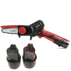 Potatore Manuale Elettrico A Batteria Blue Bird CS 22-04 - 2 Batterie Da 12.6V 2.5Ah - Capacità Di Taglio 100mm