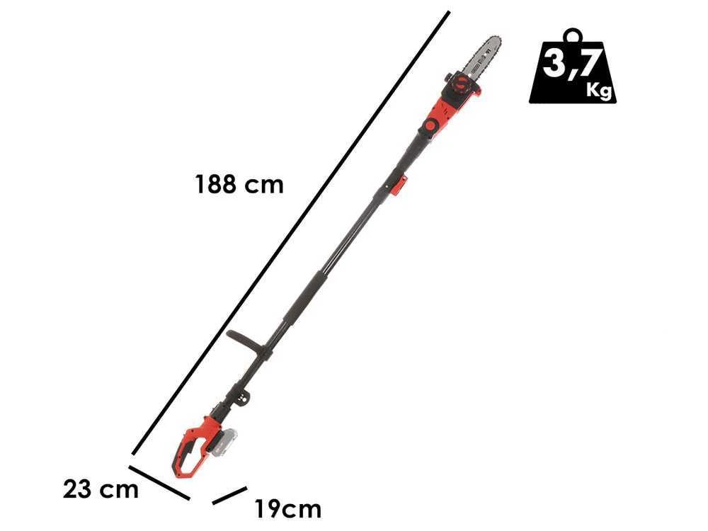 Potatore Su Asta Di Prolunga A Batteria Valex M-SCT18 - SENZA BATTERIE E CARICABATTERIE 2 Potatore Su Asta Di Prolunga A Batteria Valex M-SCT18 - SENZA BATTERIE E CARICABATTERIE - immagine 2
